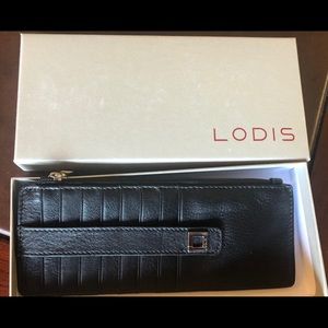 Lodis Leather Card Case Wallet